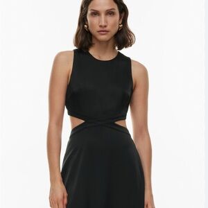 Babaton Black Cutout Dress